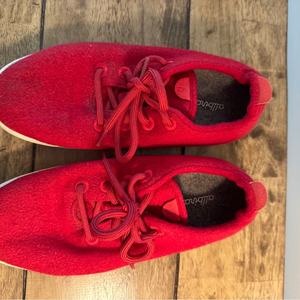 Vibrant Red Allbirds Sneakers
